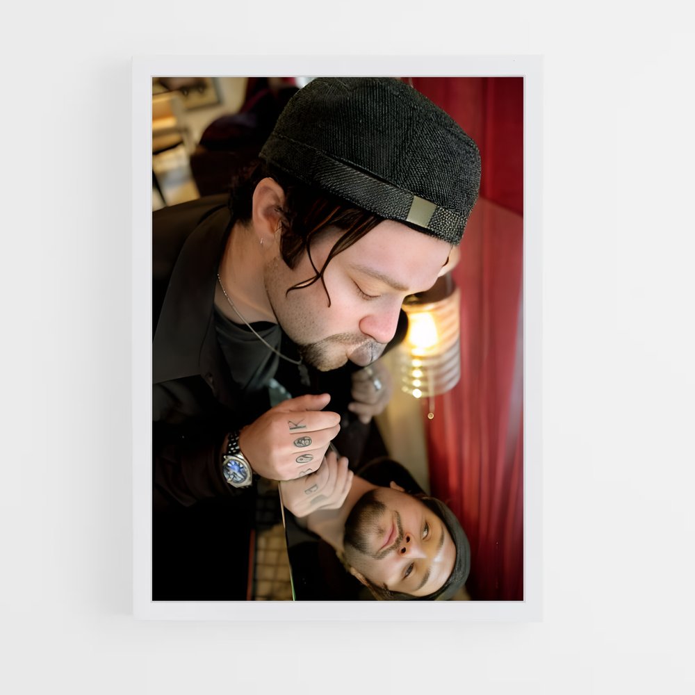 Poster Bam Margera – affiche Skateboard (vue 3)